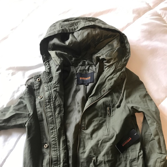 New olive green utility jacket - Picture 8 of 8